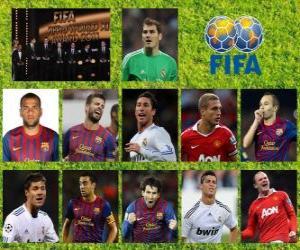 пазл FIFA / FIFPro World XI 2011
